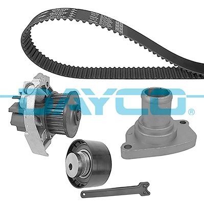 DAYCO Σετ ιμάντα χρονισμού με αντλία νερού KTBWP2853T3 KTBWP2853T3 Σετ ιμάντα χρονισμού DAYCO FIAT DUCATO