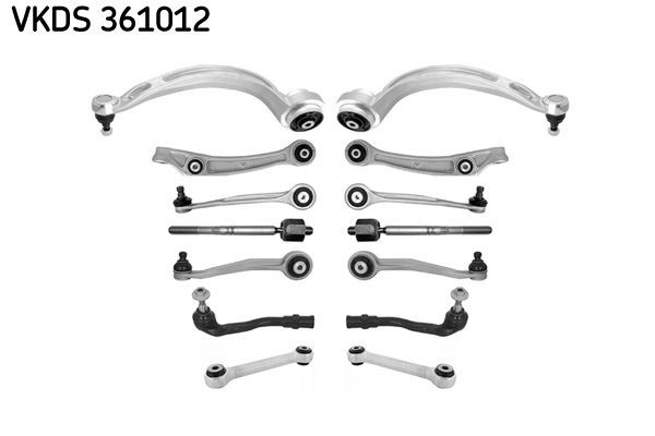 SKF Kit de réparation, bras triangulaire VKDS 361012 VKDS 361012 Kit de triangle de suspension CITROËN XSARA SKF