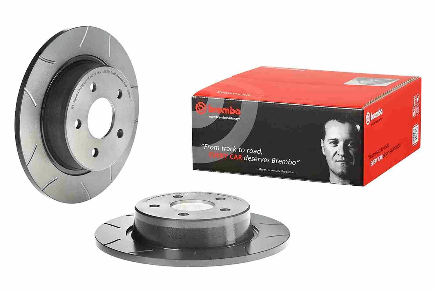 BREMBO Bremseskive 08.B601.75 BREMBO Xtra 08.B601.75 Bremseskive