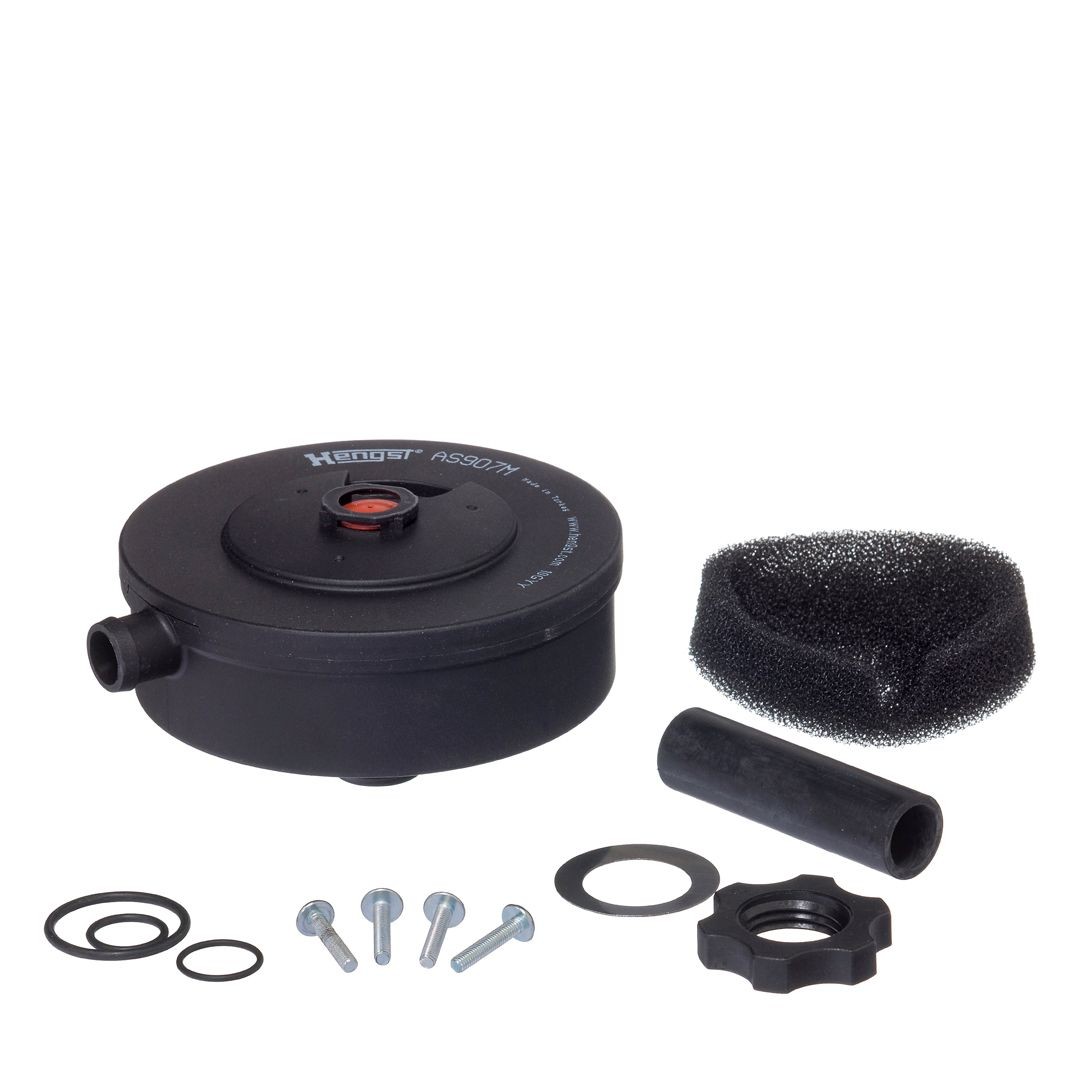 HENGST FILTER Ölabscheider, Kurbelgehäuseentlüftung AS907M D689 Kurbelgehäuseentlüftung ventil HENGST FILTER Mini COUNTRYMAN AS907M D689