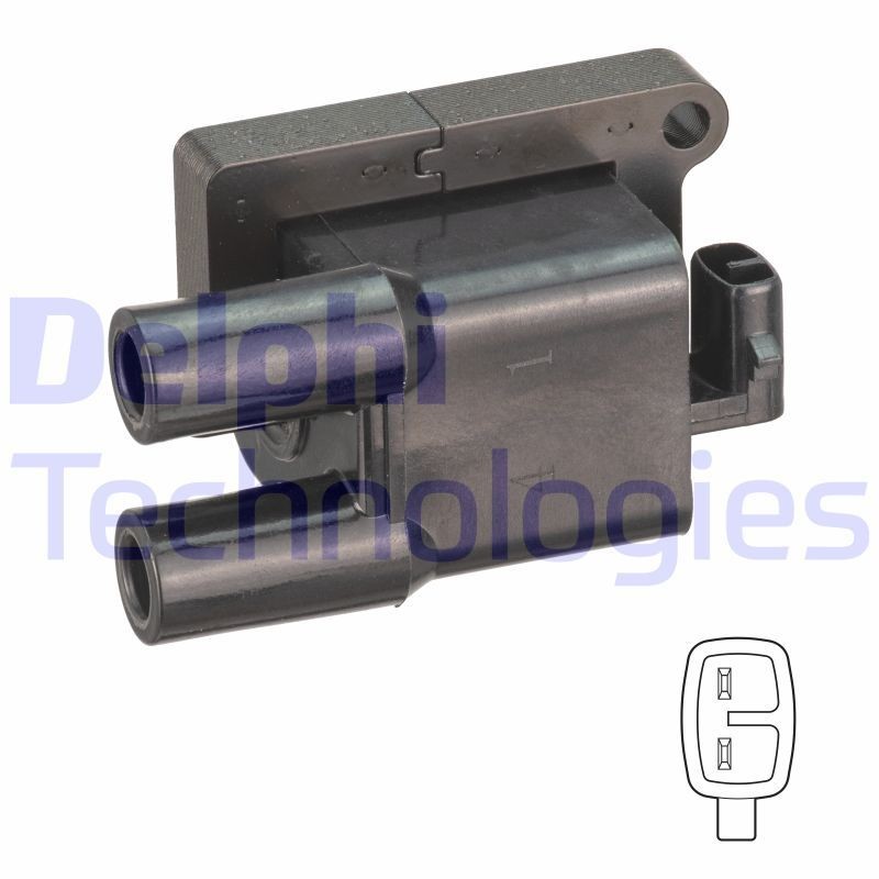 DELPHI Zapaľovacia cievka GN11037-12B1 DELPHI GN11037-12B1 Zapaľovacia cievka Volvo V90 originálne