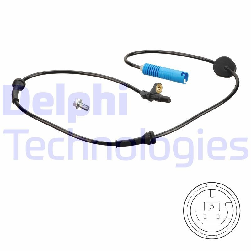 ABS Sensor DELPHI SS20629 DELPHI SS20629: ABS føler Land Rover FREELANDER 2006