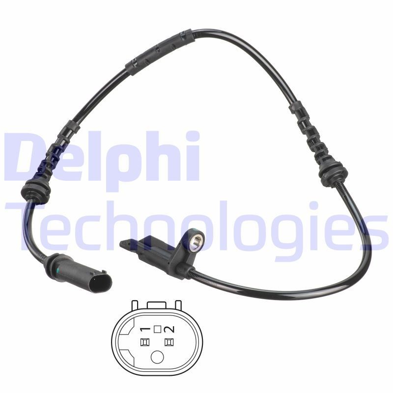 ABS-Sensor DELPHI SS20768 DELPHI SS20768: Sensor Raddrehzahl Mini COUNTRYMAN 2023