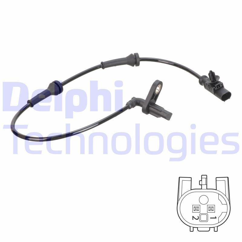 ABS-Sensor DELPHI SS20788 DELPHI SS20788: ABS Sensor Nissan NOTE 2010