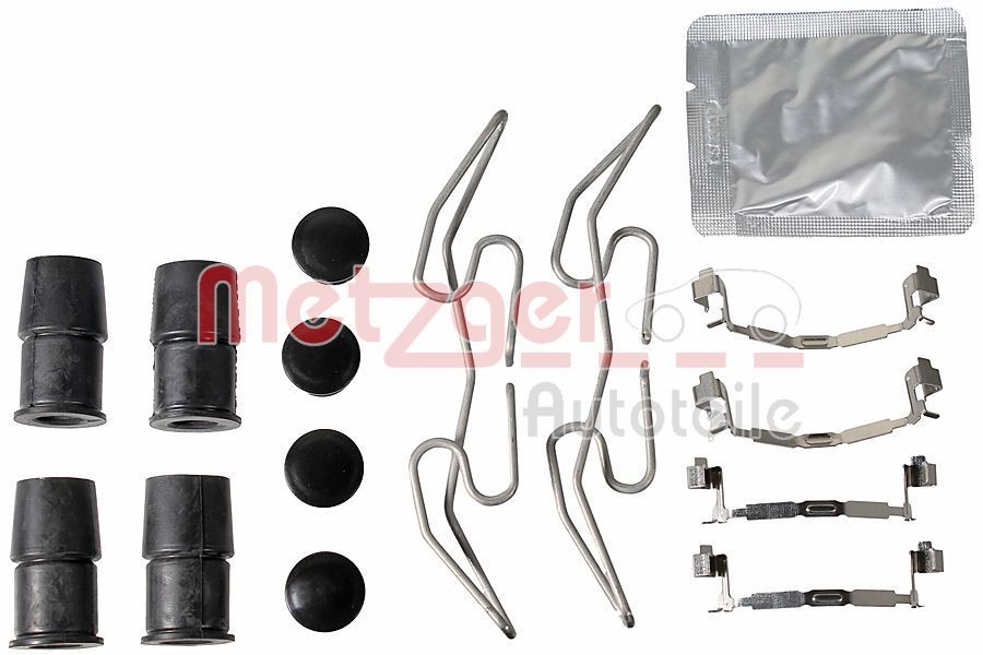 METZGER Kit de acessórios, pastilhas de travão 109-0134 109-0134 Kit de acessórios, pastilhas de travão METZGER FORD RANGER