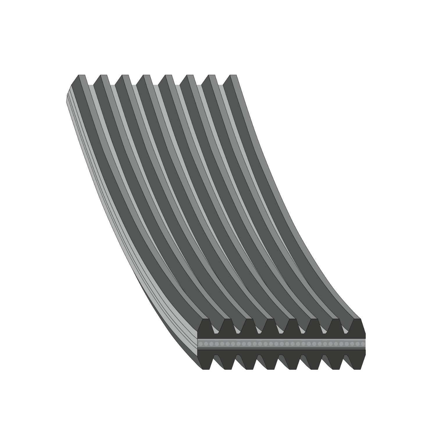 FEBI BILSTEIN Ozubený klinový remeň 177989 Ozubený klinový remeň FEBI BILSTEIN Saab 9000 177989