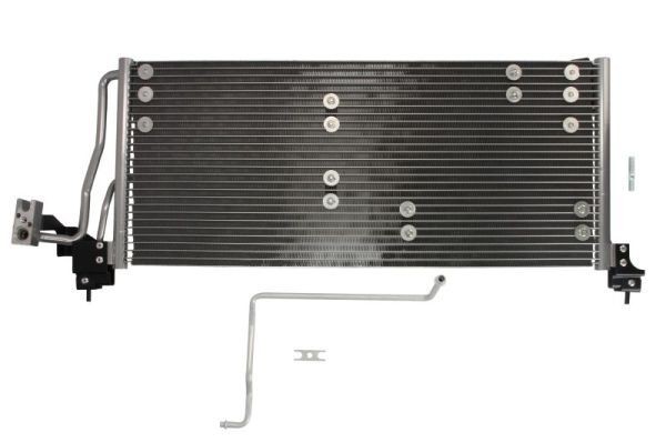 Condensador, ar condicionado THERMOTEC KTT110028 THERMOTEC KTT110028 Condensador de climatização OPEL CORSA 2002