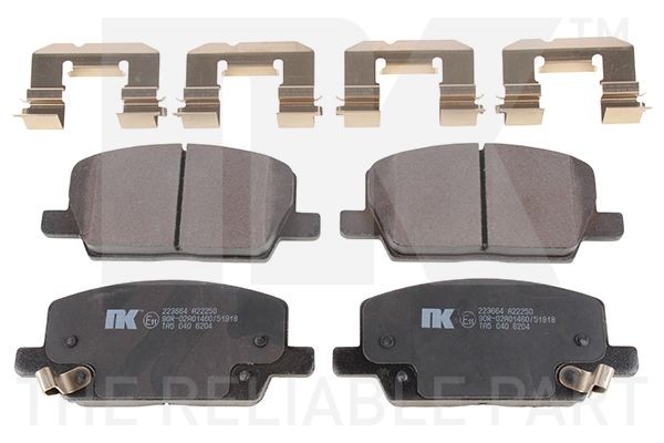 NK Bremseklosser 223664 223664 Sportsbremseklosser NK CHEVROLET S10