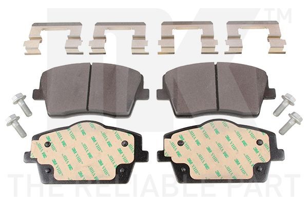 NK Plaquettes de frein 224835 Volvo 940 Plaquette de frein sport NK 224835