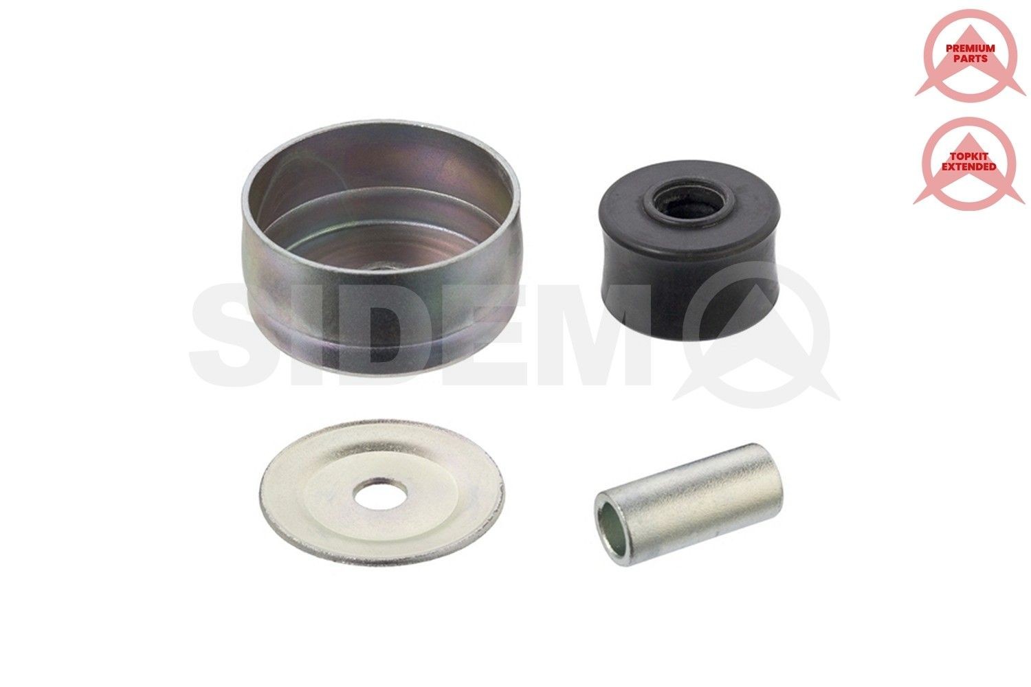 SIDEM Opravná sada horného ulożenia tlmiča 863509 KIT 863509 KIT Lożisko prużnej vzpery SKODA YETI SIDEM