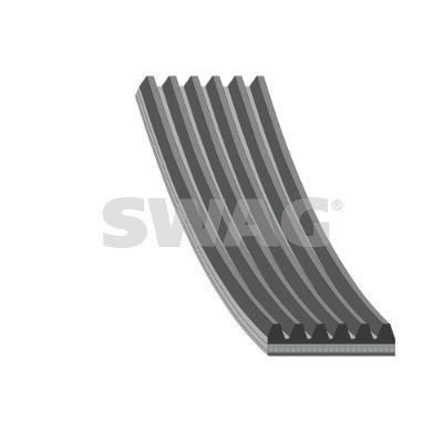 SWAG Courroie Poly-V 33 10 4408 Courroie striée SWAG RAV 4 33 10 4408 pas cher