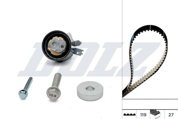 DOLZ Kit cinghia di distribuzione SKD113 SKD113 Kit cinghia di distribuzione DOLZ NISSAN PATHFINDER costo