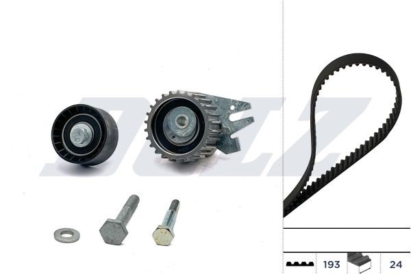 DOLZ Σετ οδοντωτού ιμάντα SKD114 SKD114 Σετ ιμάντα χρονισμού DOLZ MERCEDES-BENZ T2