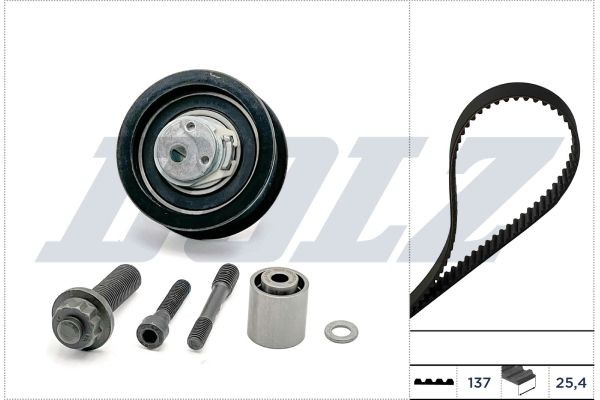 DOLZ Distributieriem set SKD121 Distributie-riem DOLZ AUDI SKD121