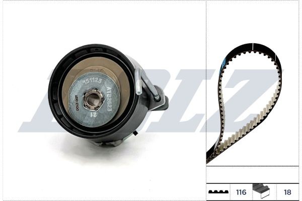 DOLZ Distributieriem set SKD178IO DOLZ SKD178IO Distributieriem set ASTON MARTIN Vantage Coupe V8 / V12 4.7 V8S 437 Pk 2011