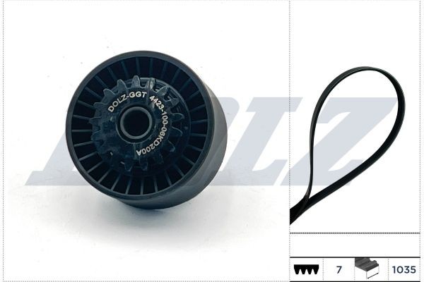 DOLZ Kit cinghia di distribuzione SKD201A SKD201A Kit cinghie dentate DOLZ Honda