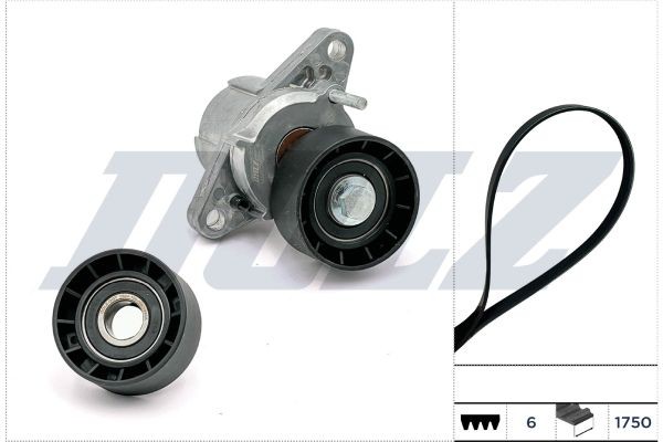 DOLZ Ozubený klinový remeň - Sada SKD228A SKD228A DOLZ Rozvodový remeň Mazda lacné