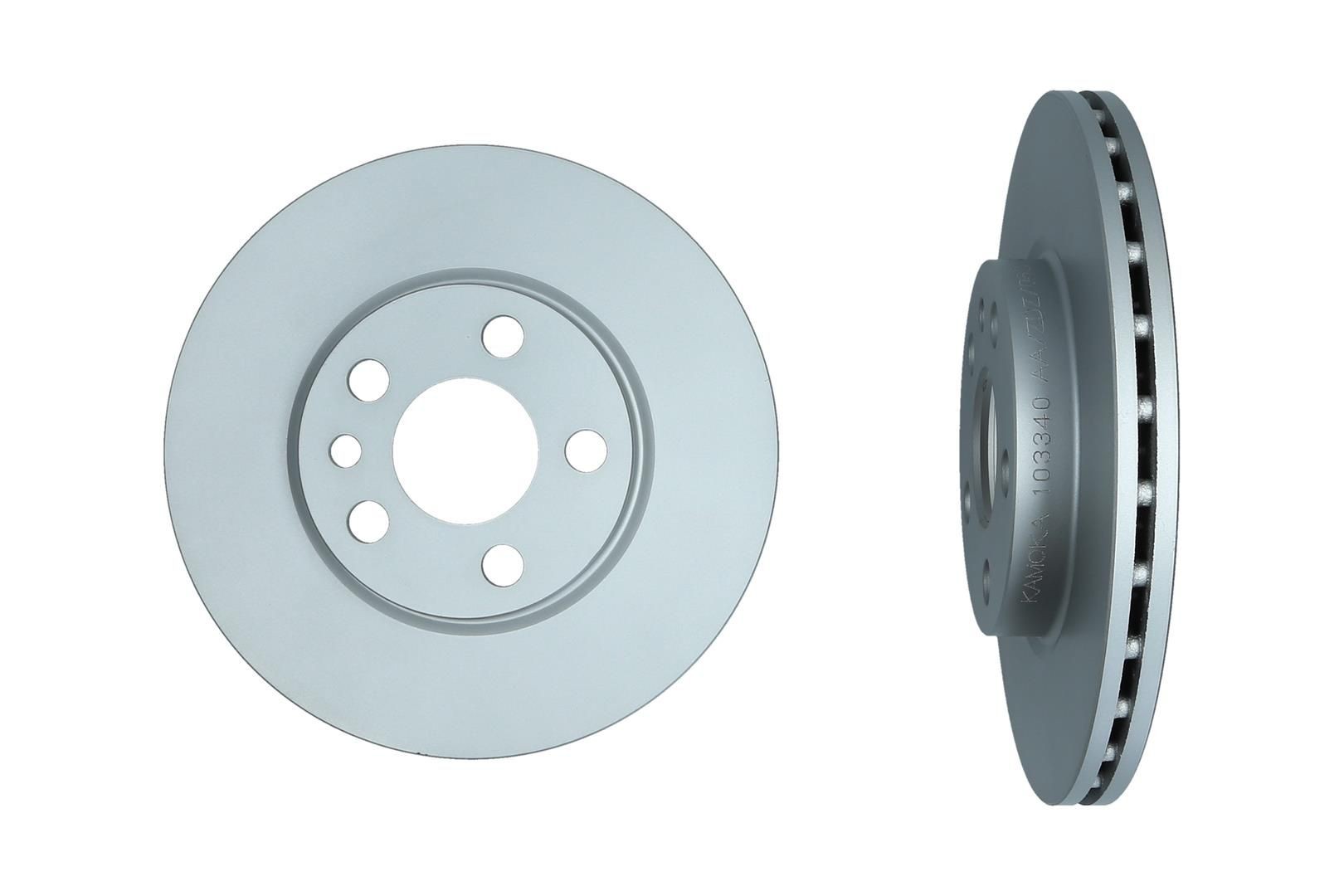 KAMOKA Disque de frein 103340 103340 KAMOKA Disque de frein sport Fiat pas cher