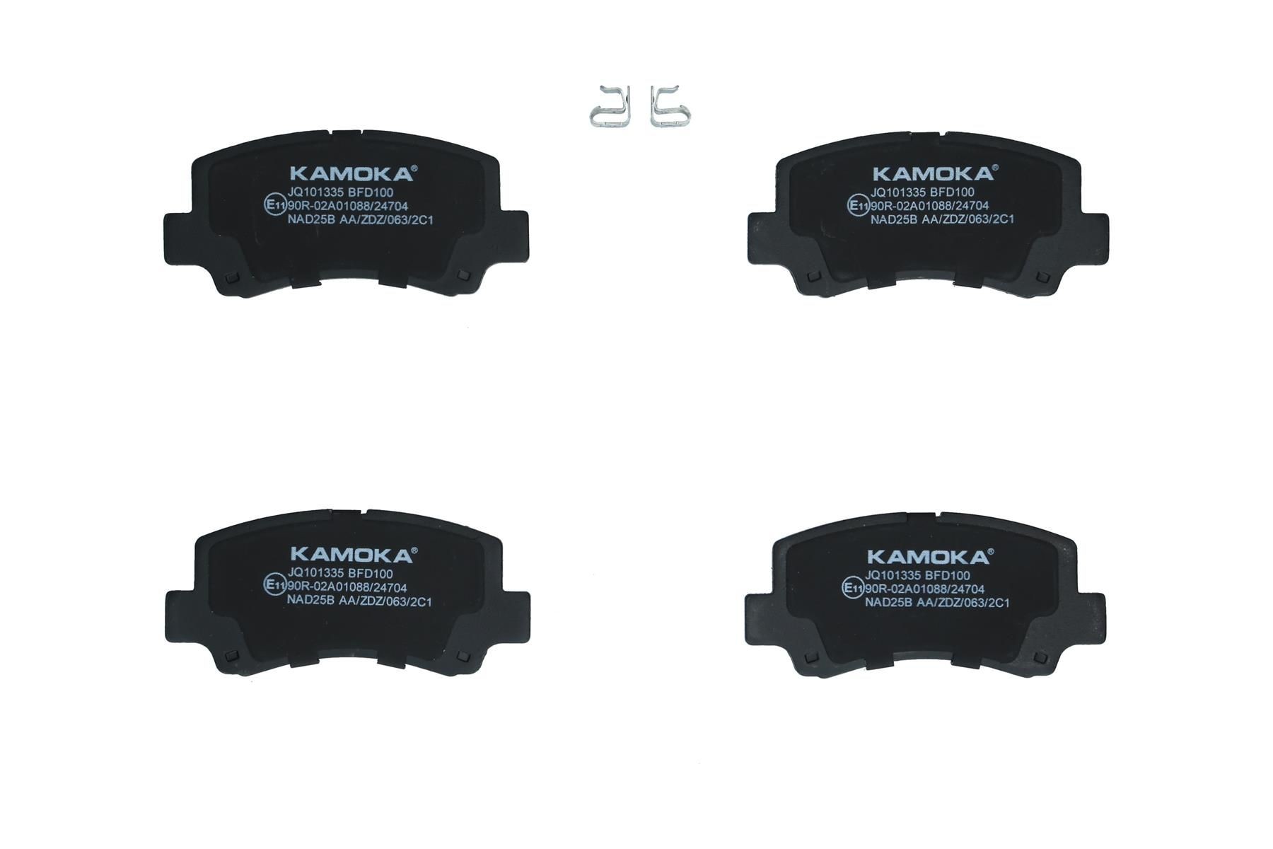 Pastilhas de travão KAMOKA JQ101335 KAMOKA JQ101335 Pastilha de travão SUZUKI WAGON R+ 1999