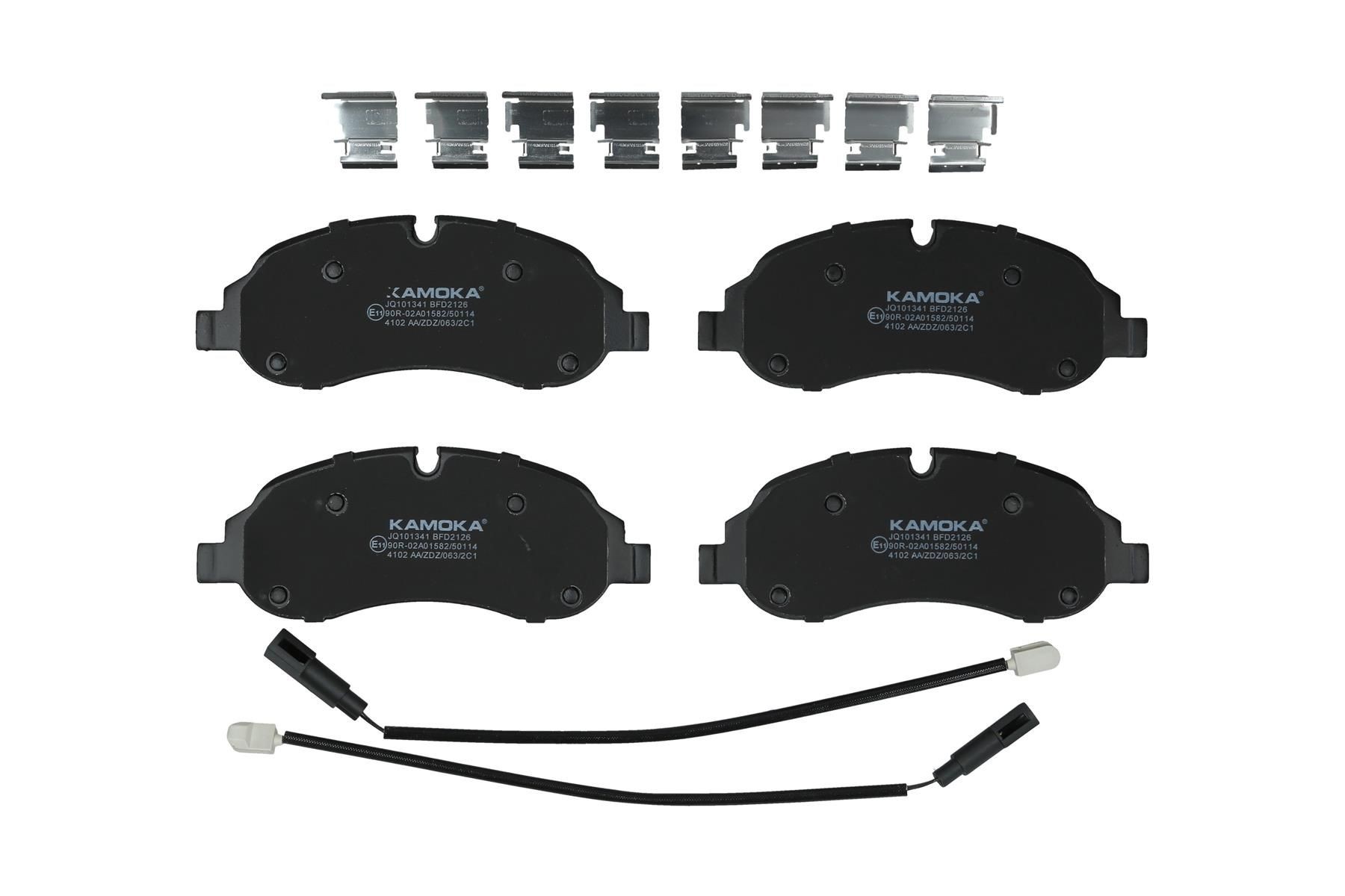 KAMOKA Bremseklosser JQ101341 Bremsekloss KAMOKA Ford KA JQ101341