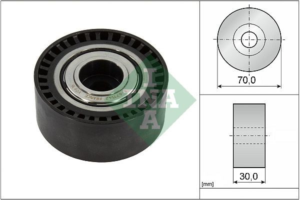 Geleiderol / omdraairol v-snaren INA 532 0923 10 INA 532 0923 10: Geleiderol Mercedes CLS 2023