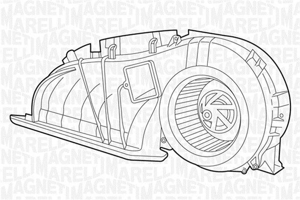 MAGNETI MARELLI Kupéfläkt 069401324010 069401324010 MAGNETI MARELLI kupe fläkt Renault LAGUNA