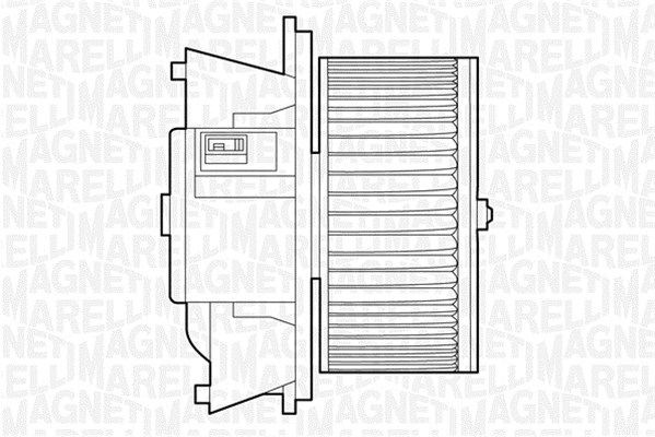 MAGNETI MARELLI Interieurventilatie 069412503010 Fiat TALENTO Kachelmotor MAGNETI MARELLI 069412503010