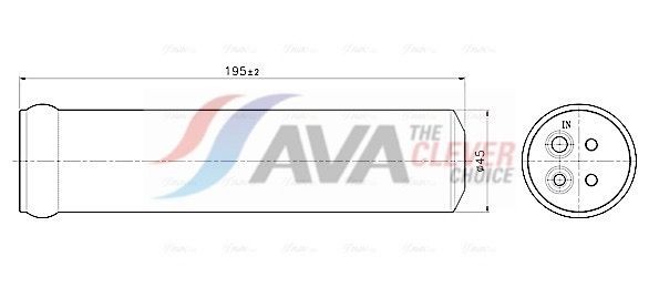 AVA COOLING SYSTEMS Klimatrockner FDD711 FDD711 AVA COOLING SYSTEMS DODGE Klimatrockner