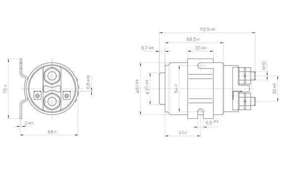 MAHLE Interrupteur MX 38 Faisceau de remorque MAHLE X5 MX 38 pas cher