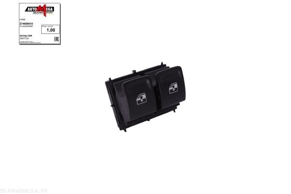 AUTOMEGA Raam schakelaar 274690610 274690610 Raam schakelaar AUTOMEGA SKODA FABIA