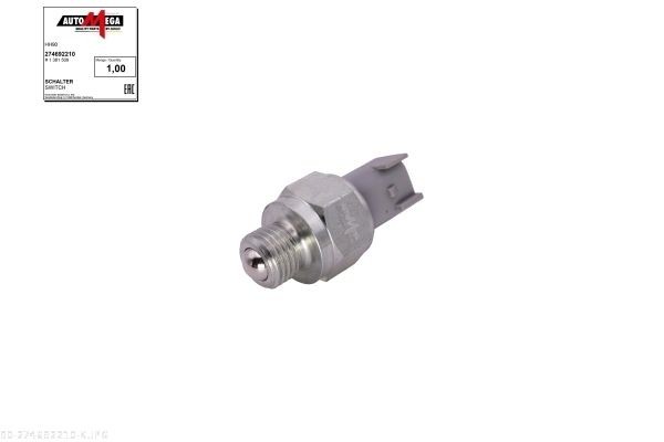 AUTOMEGA Contacteur, feu de recul 274692210 Interrupteur feu-marche arrière AUTOMEGA FIESTA 274692210 pas cher