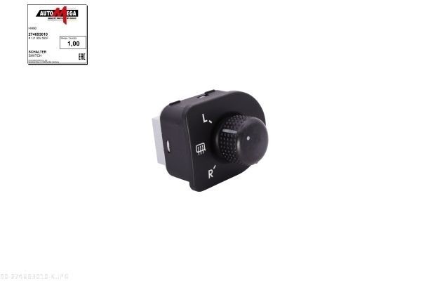 AUTOMEGA Kontakt, spejljustering 274693010 274693010 Spejljustering OPEL VIVARO AUTOMEGA