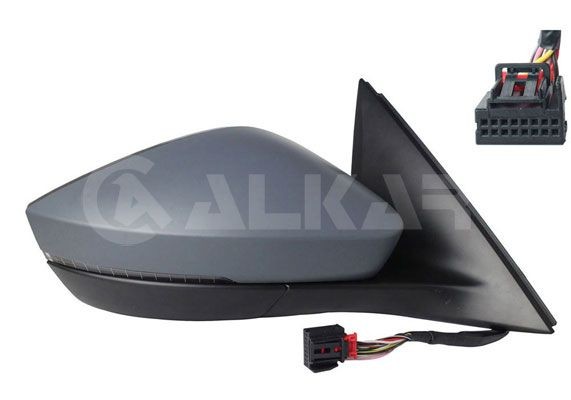 ALKAR Ārējais atpakaļskata spogulis 6146746 ALKAR 6146746 Ārējais atpakaļskata spogulis