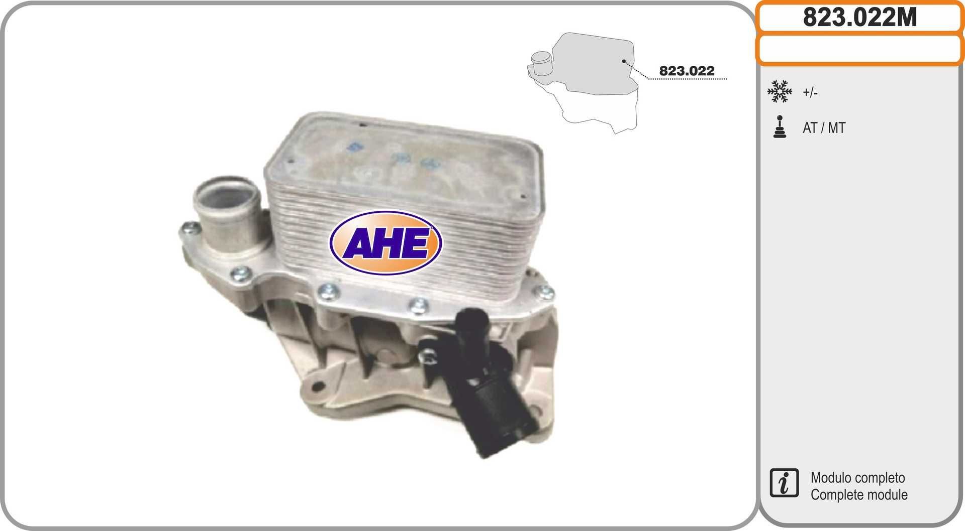 AHE Oliekoeler 823.022M 823.022M Oliekoeler AHE RENAULT KANGOO