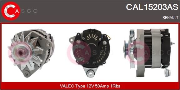 CASCO Alternatore CAL15203AS CASCO CAL15203AS Alternatore 5 Hatchback originale prezzo
