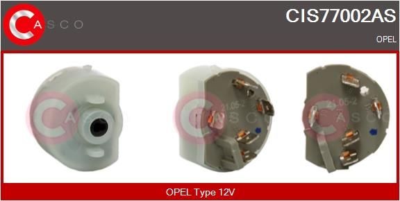 CASCO Süüte- / stardilüliti CIS77002AS Süütelukk CASCO TRAFIC CIS77002AS odav