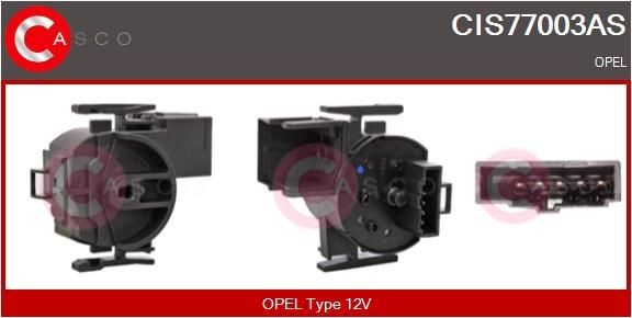 CASCO Aizdedzes slēdzis CIS77003AS Aizdedzes atslēga CASCO AUDI CIS77003AS