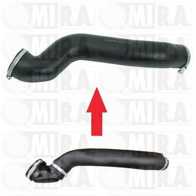MI.R.A. Charger intake hose 16/3719 VOLVO C30 MI.R.A. turbocharger hose 163719
