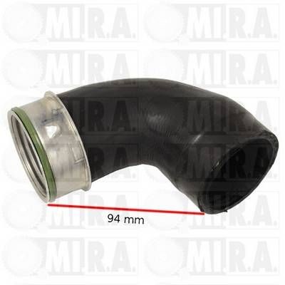 MI.R.A. Ladeluftslange 16/4185 16/4185 Intercooler slange MI.R.A. SKODA FABIA