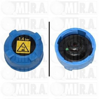 MI.R.A. Verschlussdeckel, Kühlmittelbehälter 23/3629 Verschlußdeckel Kühlmittelbehälter MI.R.A. Toyota YARIS 23/3629