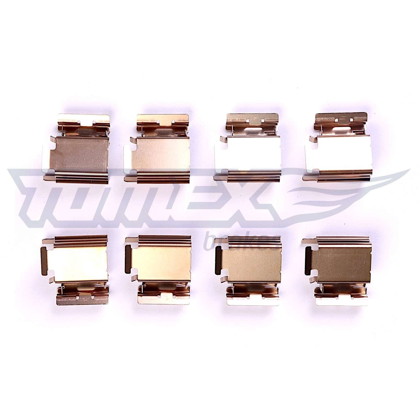 TOMEX brakes Kit accessori, pastiglia freno TX 43-03 TOMEX brakes TX 43-03 Kit accessori, pastiglia freno VW Amarok Camion pianale prezzo