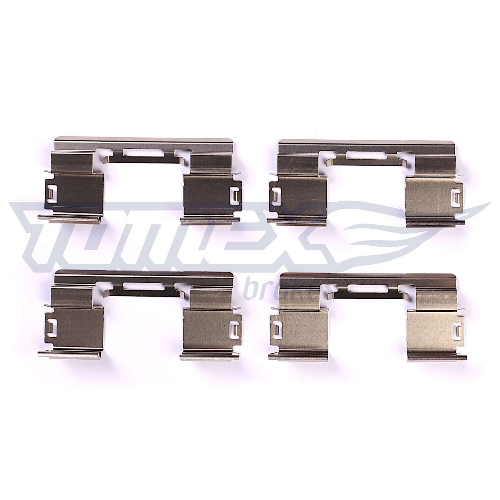 TOMEX brakes Monteringssett, bremseklosser TX 43-35 TOMEX brakes TX 43-35 Tibehørsett, skivebremse belegg Chevrolet Trax billige