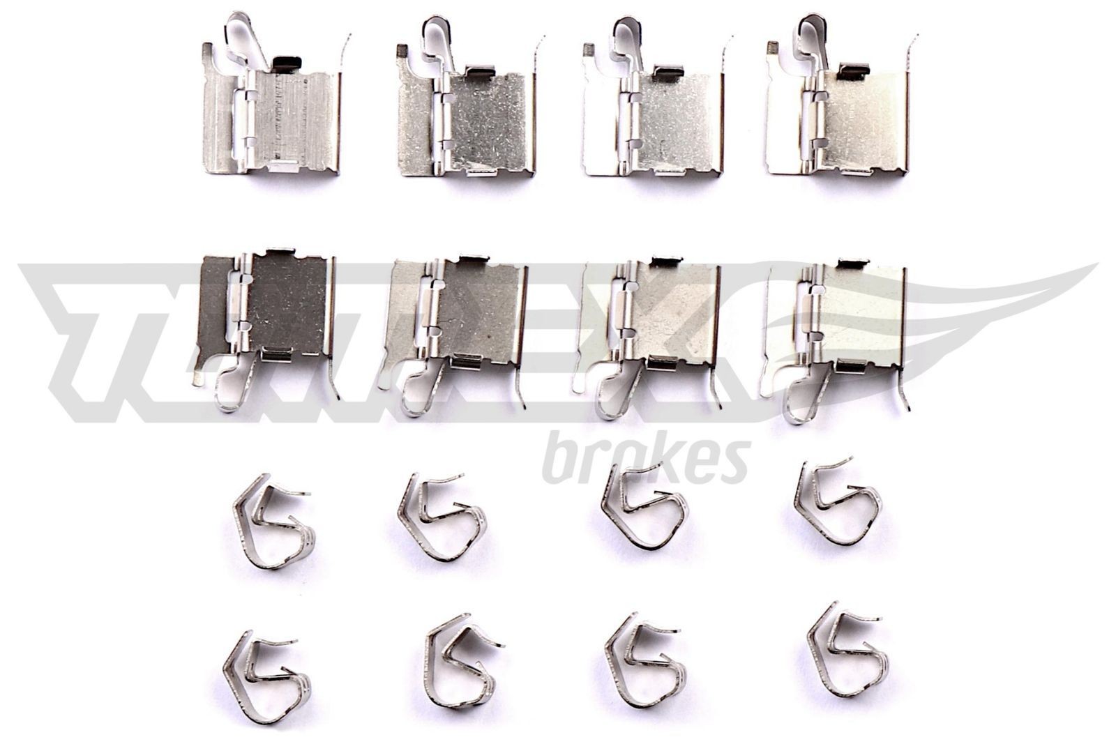 TOMEX brakes Monteringssett, bremseklosser TX 43-42 Tibehørsett, skivebremse belegg NISSAN TOMEX brakes TX 43-42