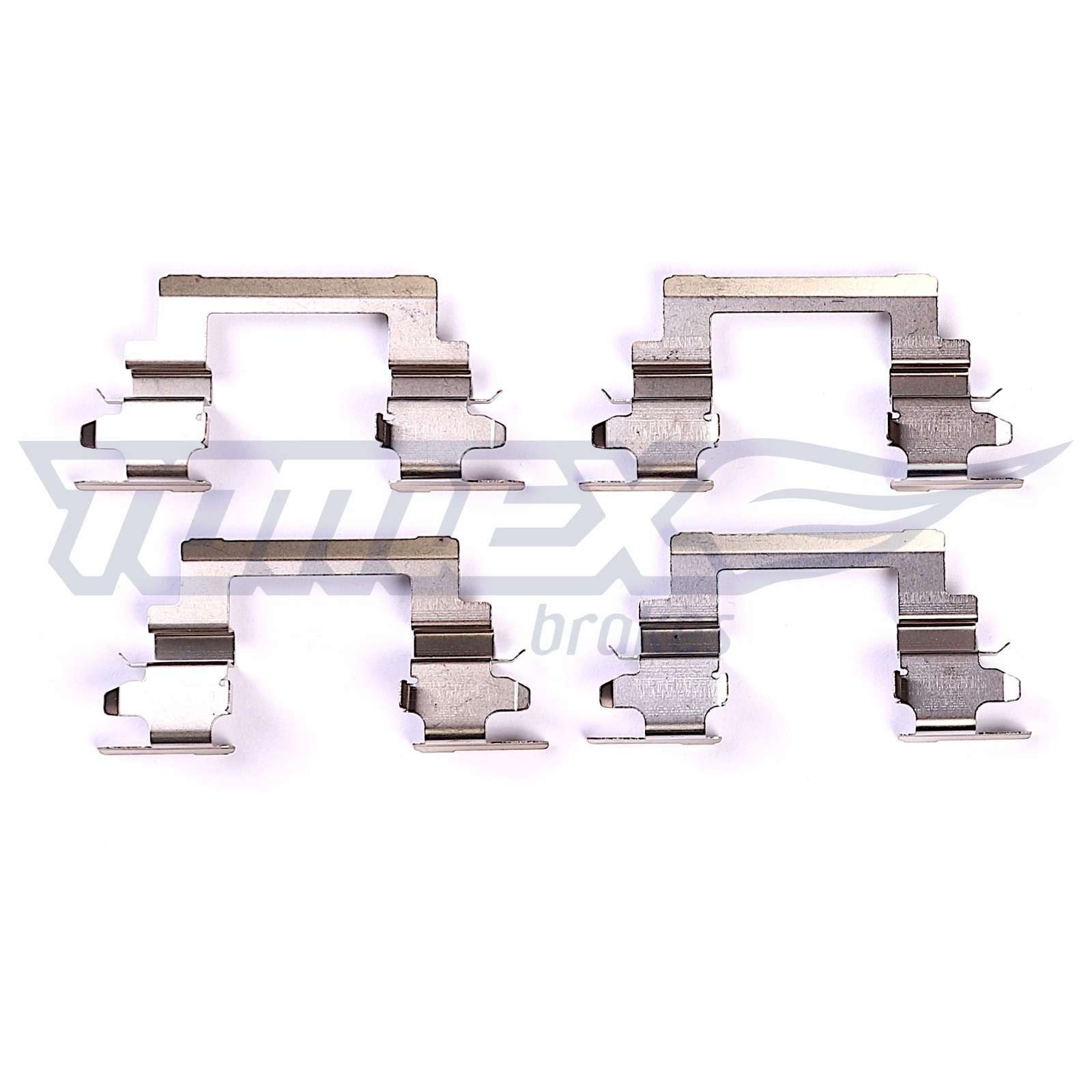 TOMEX brakes Σετ βοηθ. εξαρτημάτων, τακάκια φρένων TX 43-74 Σετ βοηθ. εξαρτημάτων, τακάκια φρένων TOMEX brakes SSANGYONG TX 43-74