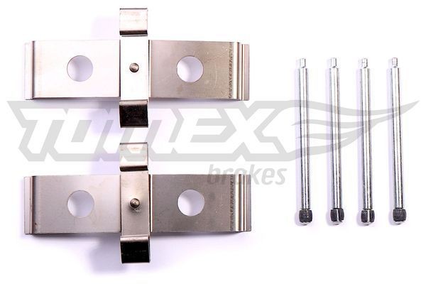 TOMEX brakes Lisakomplekt, ketaspiduriklotsid TX 43-77 Lisakomplekt, ketaspidurikate FORD USA TOMEX brakes TX 43-77