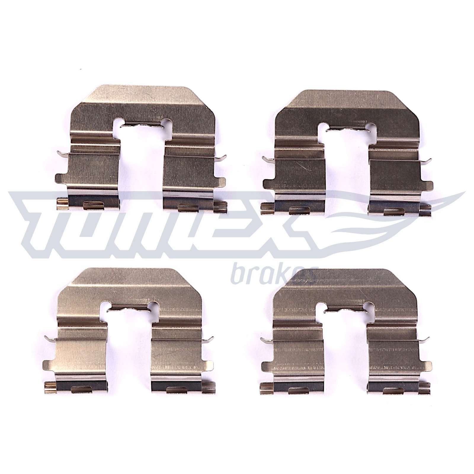 TOMEX brakes Sada príslużenstva oblożenia kotúčovej brzdy TX 43-89 TOMEX brakes TX43-89 Sada príslużenstva oblożenia kotúčovej brzdy Rio III Sedan (UB) cena