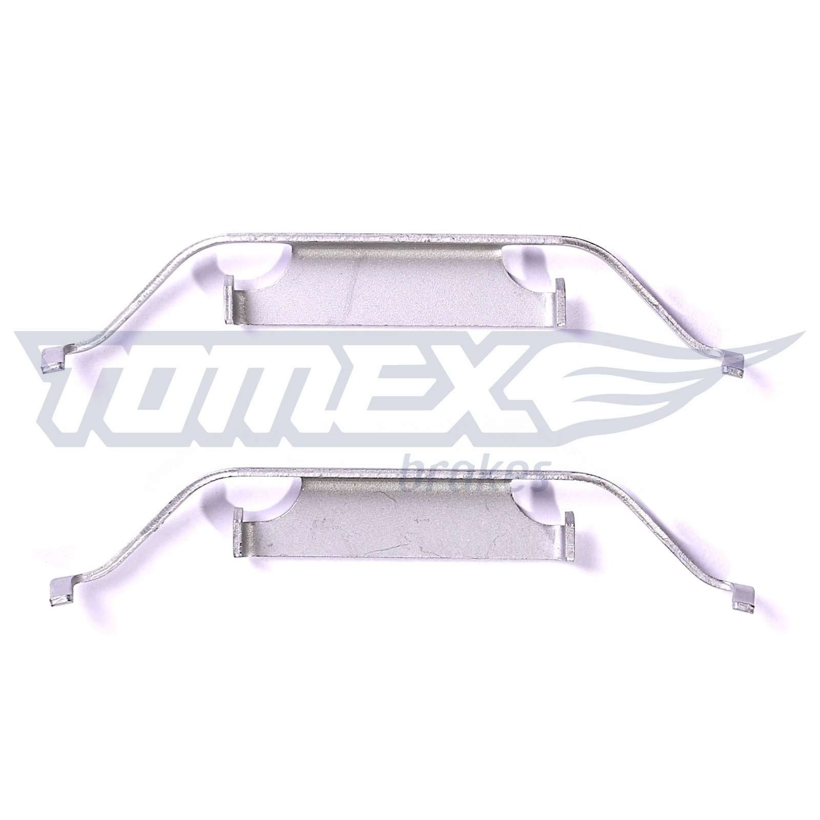 TOMEX brakes Monteringssett, bremseklosser TX 43-93 Tibehørsett, skivebremse belegg TOMEX brakes BMW TX 43-93