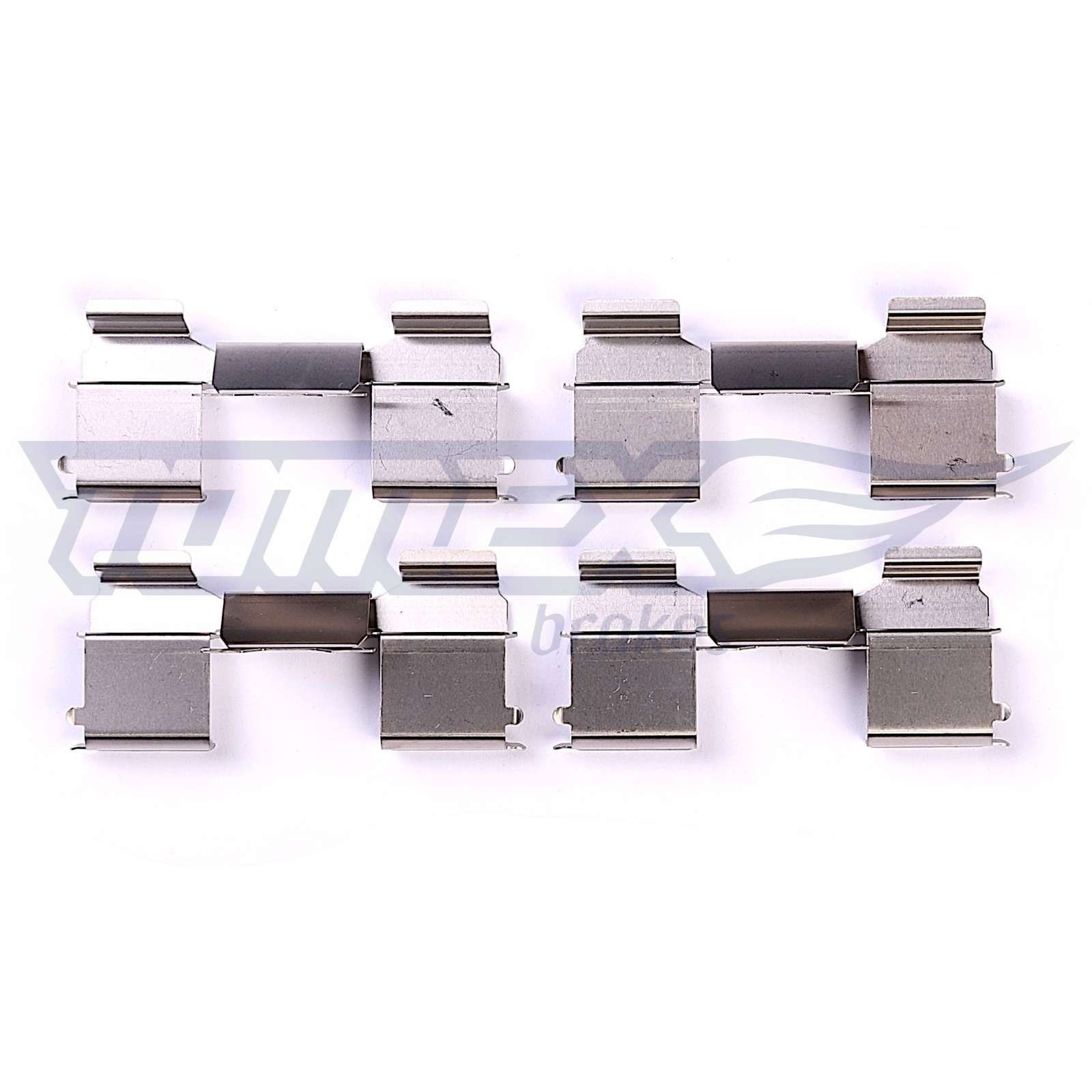 TOMEX brakes Accessoireset, schijfremblok TX 44-39 TX 44-39 Accessoireset, schijfremblok CITROËN C5 TOMEX brakes