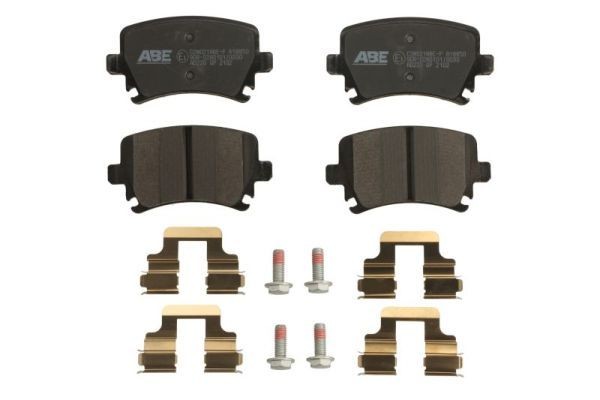 ABE Brake pad set C2W021ABE-P ABE C2W021ABE-P Skoda Favorit 781 racing brake pads replacement