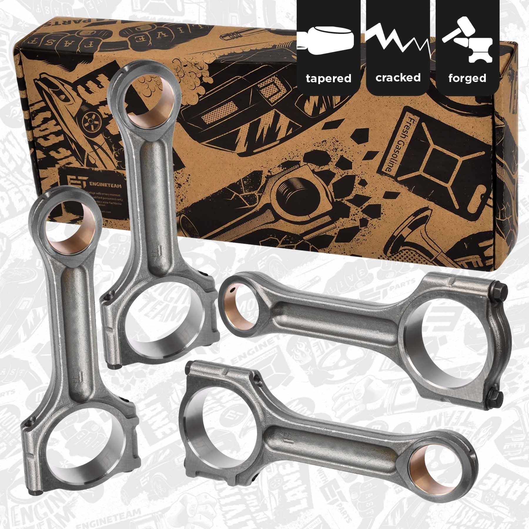 ET ENGINETEAM Plejlstang OM0058VR1 ET ENGINETEAM OM0058VR1 Nissan 350z Coupe Plejlstang pris